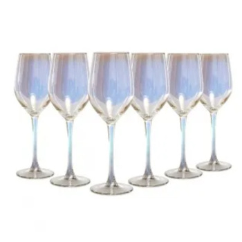 Набор бокалов для вина СЕЛЕСТ ЗОЛОТИСТЫЙ ХАМЕЛЕОН 6шт, 270мл 