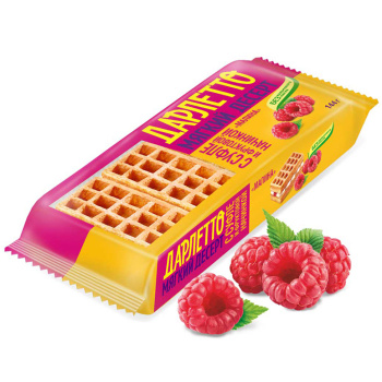 Десерт мягкий Дарлетто с суфле и фруктовой начинкой Малина 144г