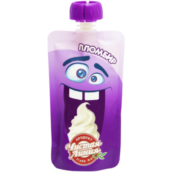 Мороженое Чистая Линия Детский пломбир ванильный БЗМЖ, 70г