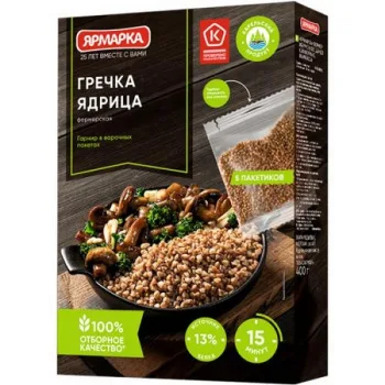 Греча отборная Ярмарка, 400г