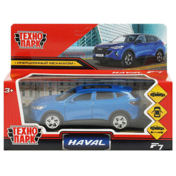 Машина металлическая HAVAL haval f7, 12см, синяя