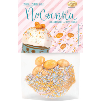 Посыпки декоративные фигурные микс, Магнолия, 60г