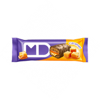 Батончик MD с карамелью в глазури 40г 