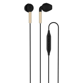 Наушники проводные вкладыши FORZA  гарнитура с трапец. насадкой