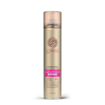 Лак_дволос_SoWell_300мл_Luxurious_Shine_роскошный_блекс_сил_фикс
