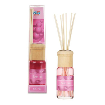 NEW GALAXY Ароматизатор диффузор с палочками 35мл Бабл гам 778-002