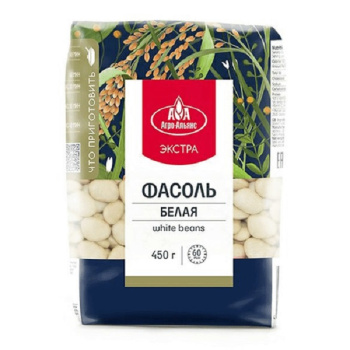 Фасоль белая Экстра Агро-Альянс 450г