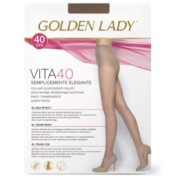 Колготки Golden Lady VITA 40, Cognac 5