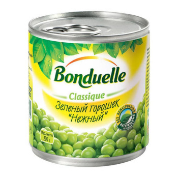 Зеленый горошек Bonduelle Classique Нежный, 200г