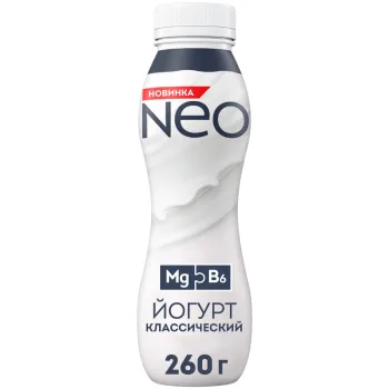 Йогурт питьевой NEO Классический 1,8% 260г