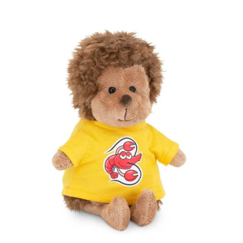 Ёжик Колюнчик Омарчик в жёлтой футболке, 15см