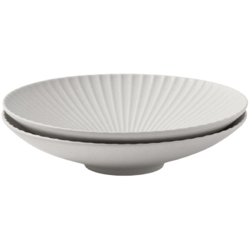 Набор тарелок Magistro Jarwah «Lausanne» 21,5х5 см серый цвет, 2шт