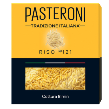 Макаронные изделия Pasteroni 400г Ризо №121