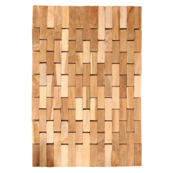 Коврик из тикового дерева, 40х30х0,7см  