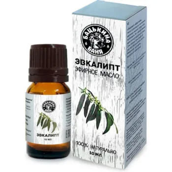 Эфирное масло Эвкалипт ТМ Бацькина баня, 10мл
