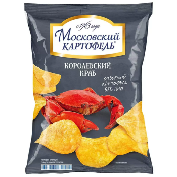 Московский картофель Королевский краб 60г