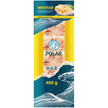 Филе Минтая Polar замороженное, 400г 