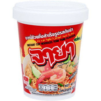 Лапша быстрого приготовления Jaya со вкусом Том Ям, 60г