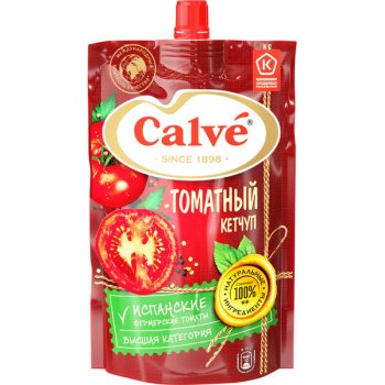 Кетчуп Calve Томатный, 350г