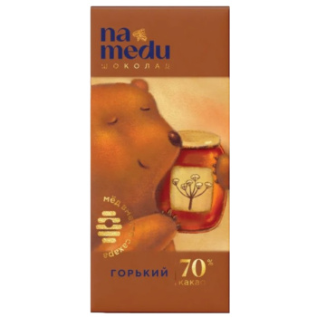 Шоколад На Меду горький, какао 70%, Сказочный, 45г