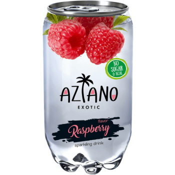 Напиток Aziano малина 350мл газ