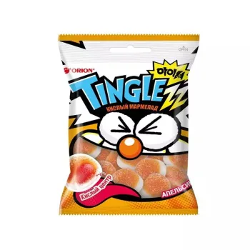 Жевательный мармелад Tinglezz, со вкусом апельсина, 50г