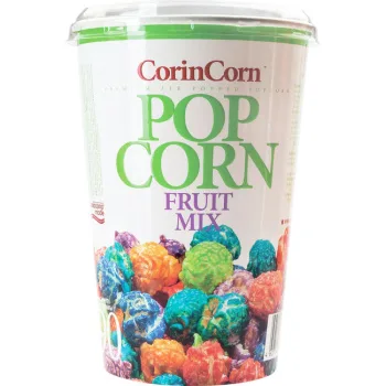 Попкорн CorinCorn фруктовый микс в стакане 90г