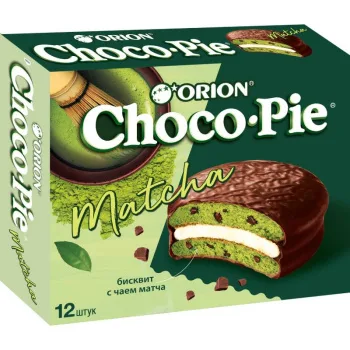 Пирожное Choco Pie Матча, 360г
