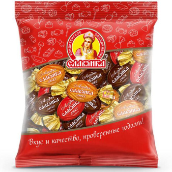 Конфеты Ассорти Славянка Люкс 200г