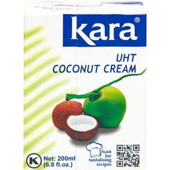 Кокосовые сливки KARA 24%, 200мл