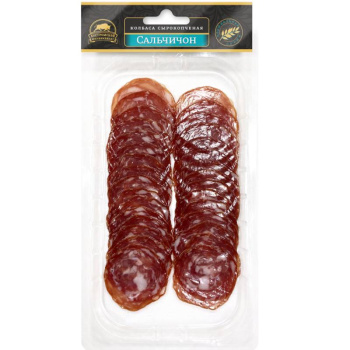 Колбаса Сальчичон нарезка 80г Костромской МК 