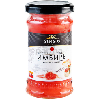 Имбирь маринованный Sen Soy премиум, 145г