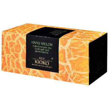 Чай Kioko Haru Melon с ароматом дыни зеленый, 25пакетиков