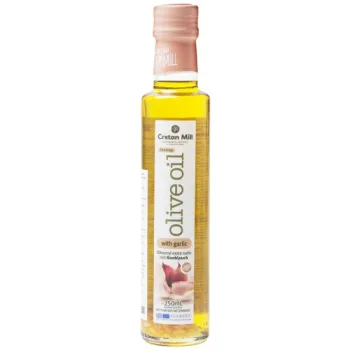 Масло оливковое Extra Virgin с чесноком CRETAN MILL, 0,25 л
