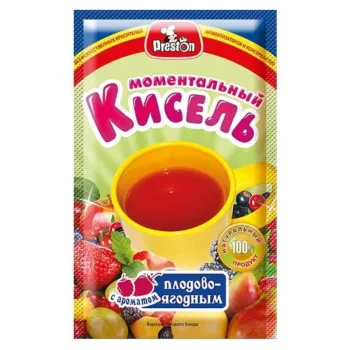 Кисель плодово-ягодный Preston, 30г