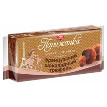 Вафли Парижанка вкус французкий шоколадный трюфель 210г