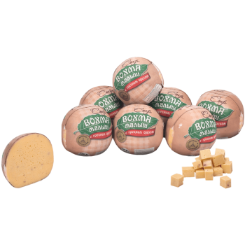 Сыр Малыш с грецким орехом 50% БЗМЖ Вохма