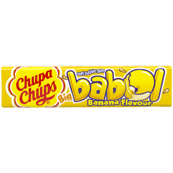 Ж р Чупа-чупс Биг Бабол со вкусом банана 21г