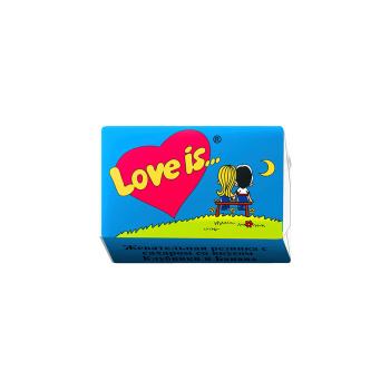 Жевательная резинка LOVE IS Микс 4,2г 1шт