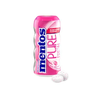 Жевательная резинка Mentos Pure Fresh со вкусом тутти-фрутти, 30г