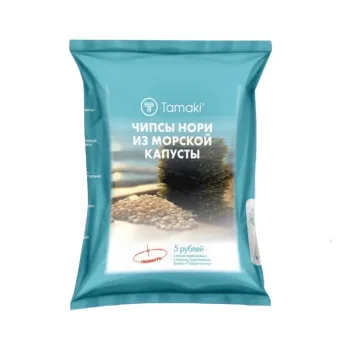 Сушеная морская капуста Tamaki, обжаренная в кунжутном масле, 4г