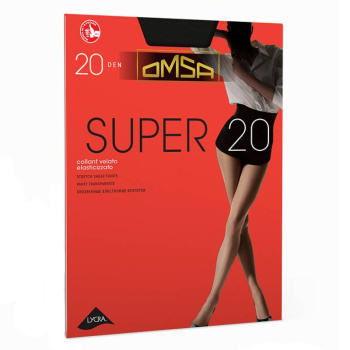 Колготки Omsa SUPER 20 (nero, 4)