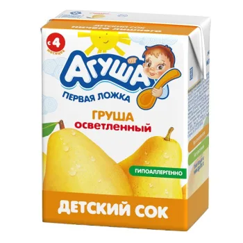 Сок Агуша 200мл груша