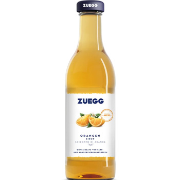 Сироп Zuegg апельсин, 425мл
