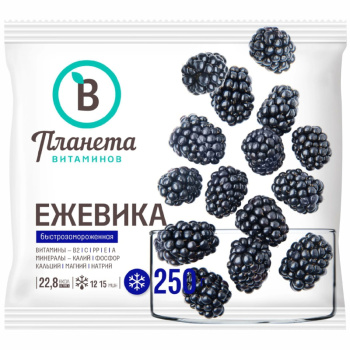 Ежевика Планета Витаминов, 250г