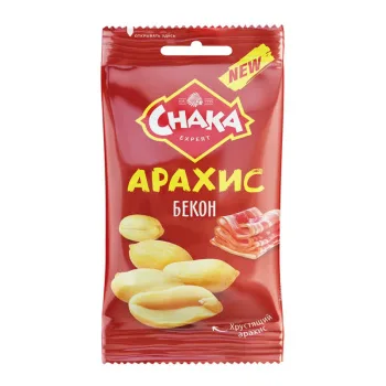 Арахис жареный Чака, бекон, 50г