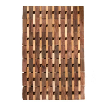 Коврик из тикового дерева, 40х30х0,7см   