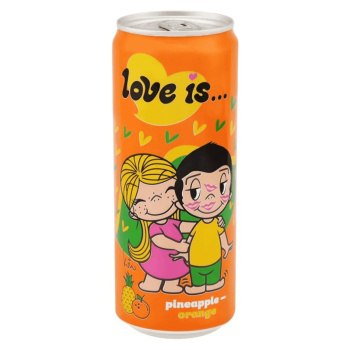 Напиток Love is 330мл вкус ананаса и апельсина