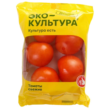 Томаты круглые на ветке подложка, Экокультура, 600г