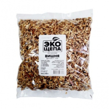 ЭКОщепа для копчения Вишня 3-7мм, 200г